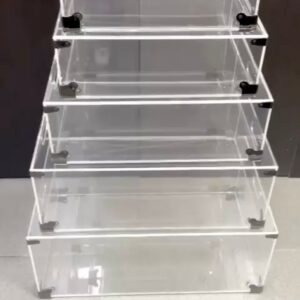 Rectangular Box with Slide (Silver)