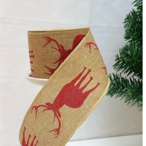 Brown Christmas Ribbon