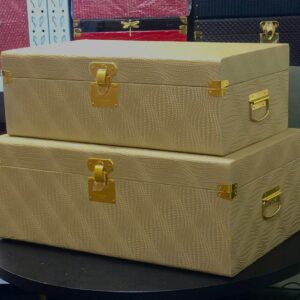Gold Luggage Style with Gold Hardware