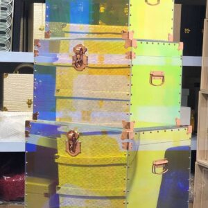 Iridescent Acrylic Deep Rectangular