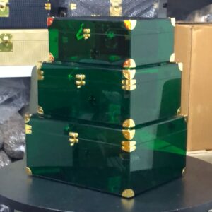 Translucent Gift Boxes (Gold)