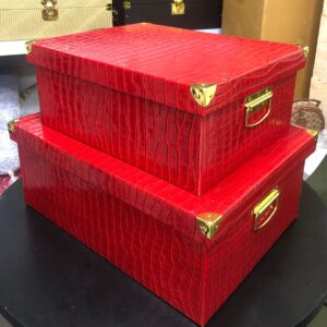 Croc Red Rectangular Separate Cover